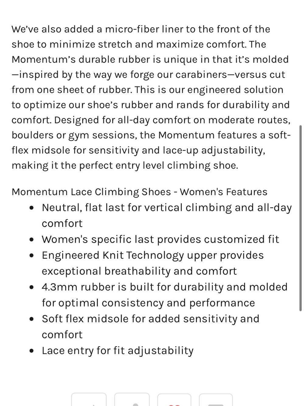 BLACK DIAMOND | Momentum Lace Up Rock Climbing Shoes - Picture 5 of 5